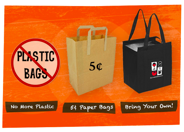 Save Money And The Environment! BYOB - Bring Your Own Bag • Bow Street ...
